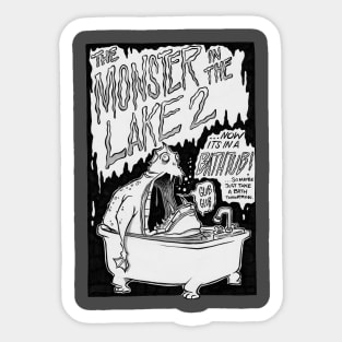 Monster in the Lake 2 Sticker